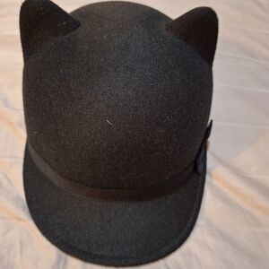 Kids Gymboree Cat Ears Derby Riding Hat 2T-5T